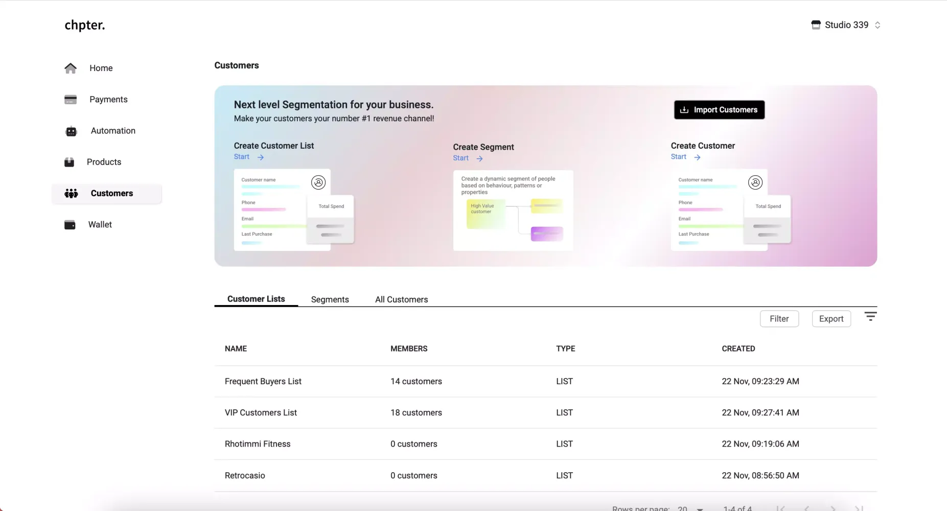 chpter. Screenshots