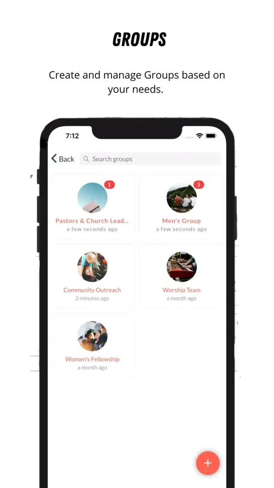 تصاویر Church Community App-churchme