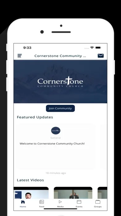Ảnh chụp màn hình của Cornerstone Jackson TN