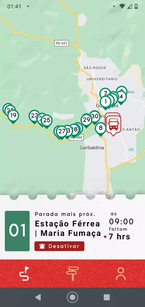 Ciao Bus Screenshots