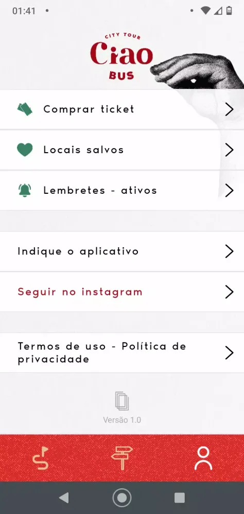 Ciao Bus Screenshots