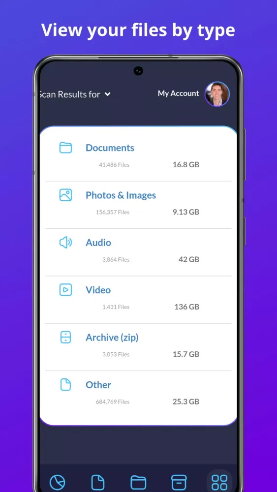 Clean Up Google Drive, Filerev应用截图