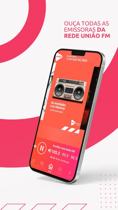 Capturas de pantalla de Rede União FM