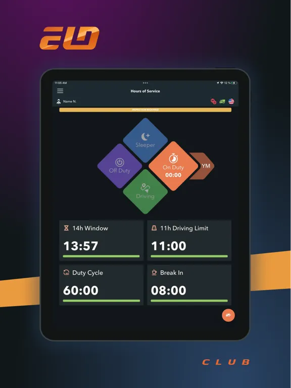Скриншоты Club ELD iPad 