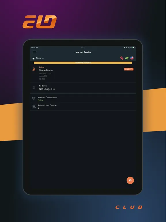 Скриншоты Club ELD iPad 