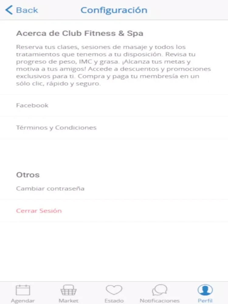 Скриншоты Club Fitness & Spa iPad 