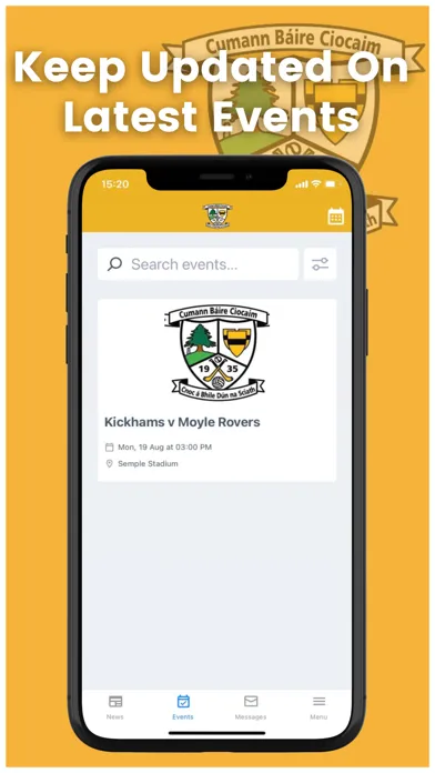 Tangkapan skrin Kickhams GAA