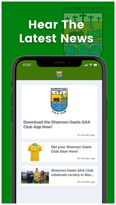 Shannon Gaels GAA Ekran Görüntüleri