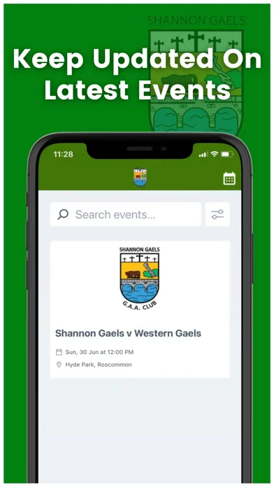 Shannon Gaels GAA Ekran Görüntüleri