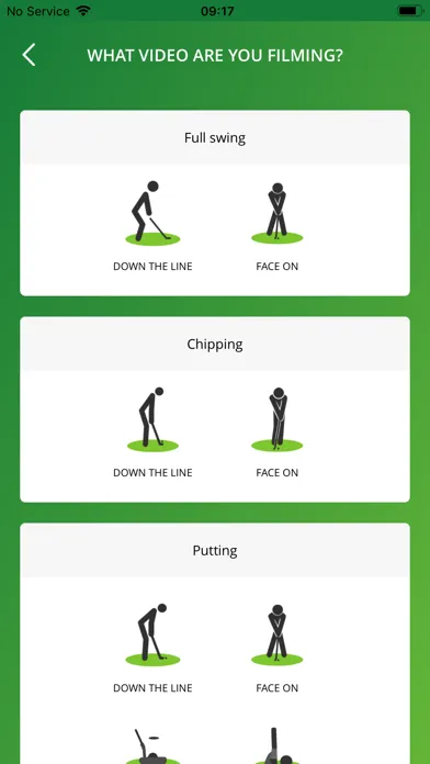 Screenshot di Golf Coach App