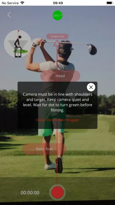 Screenshot di Golf Coach App