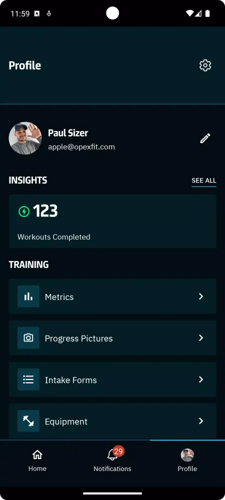 CoachRx by OPEX Fitness應用截圖