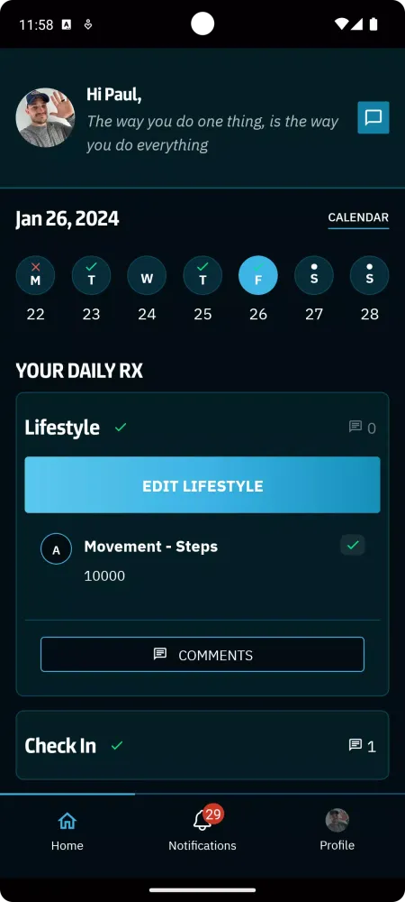 CoachRx by OPEX Fitness應用截圖