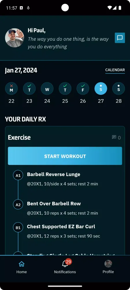 CoachRx by OPEX Fitness應用截圖
