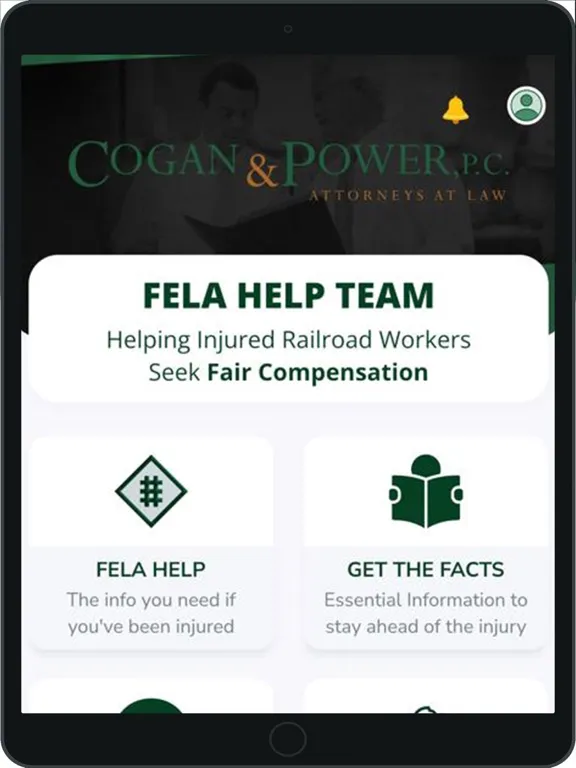 Cogan & Power FELA HELP iPad  Ekran Görüntüleri