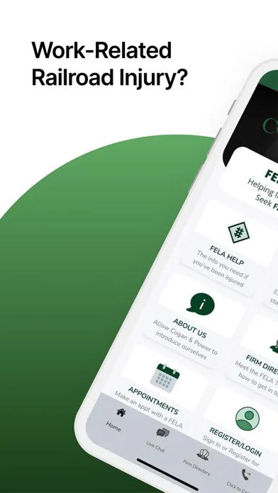Cogan & Power FELA HELP Ekran Görüntüleri