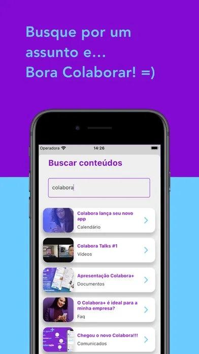 ColaboraApp Screenshots