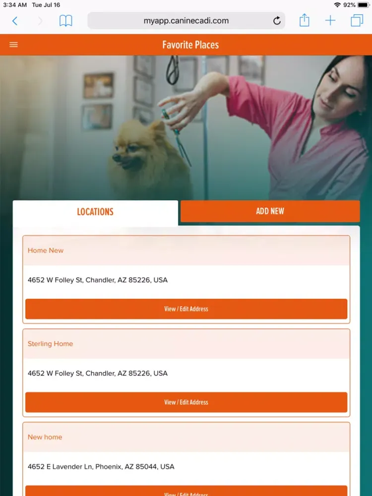 Canine Cadi iPad  سکرین شاٹس