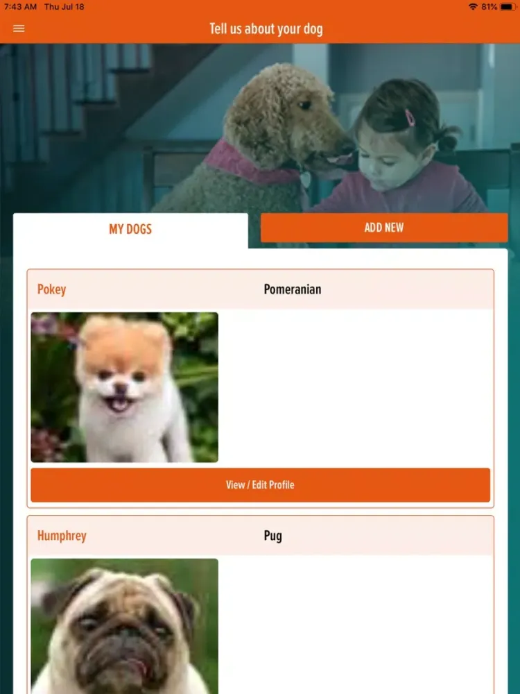 Canine Cadi iPad  سکرین شاٹس