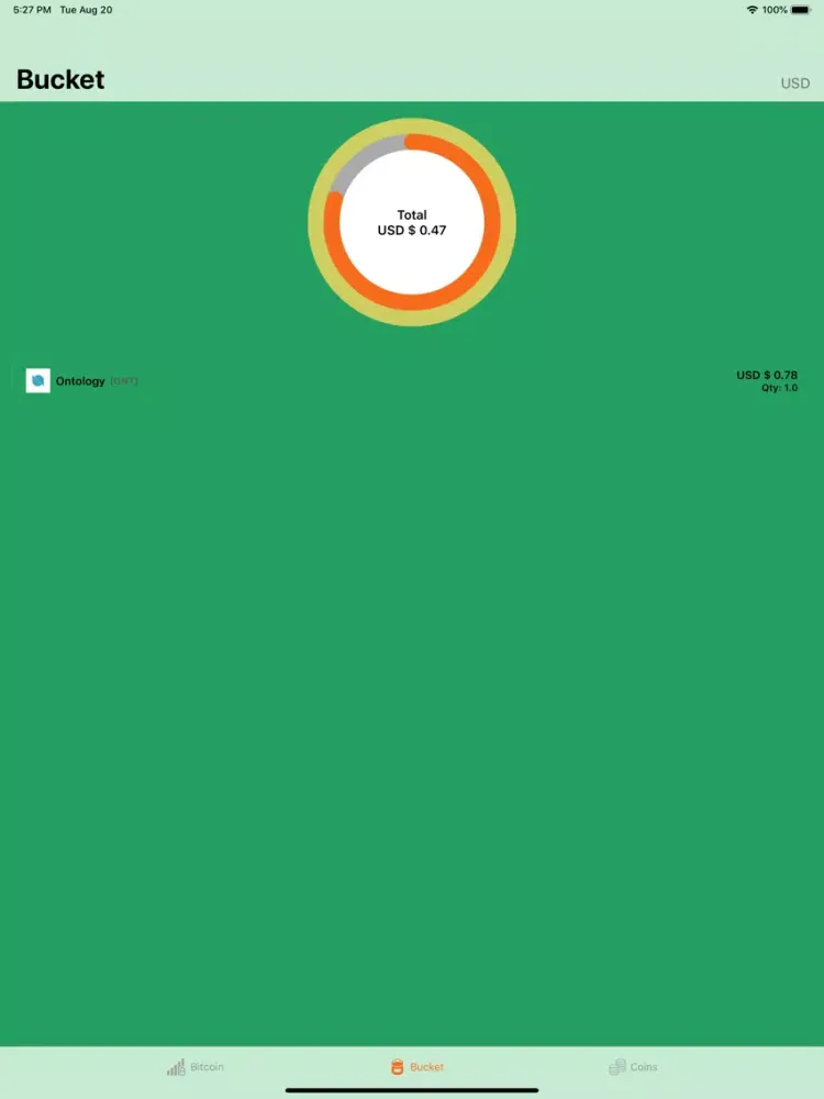 Zrzuty ekranu Next Coin - Tracking iPad 
