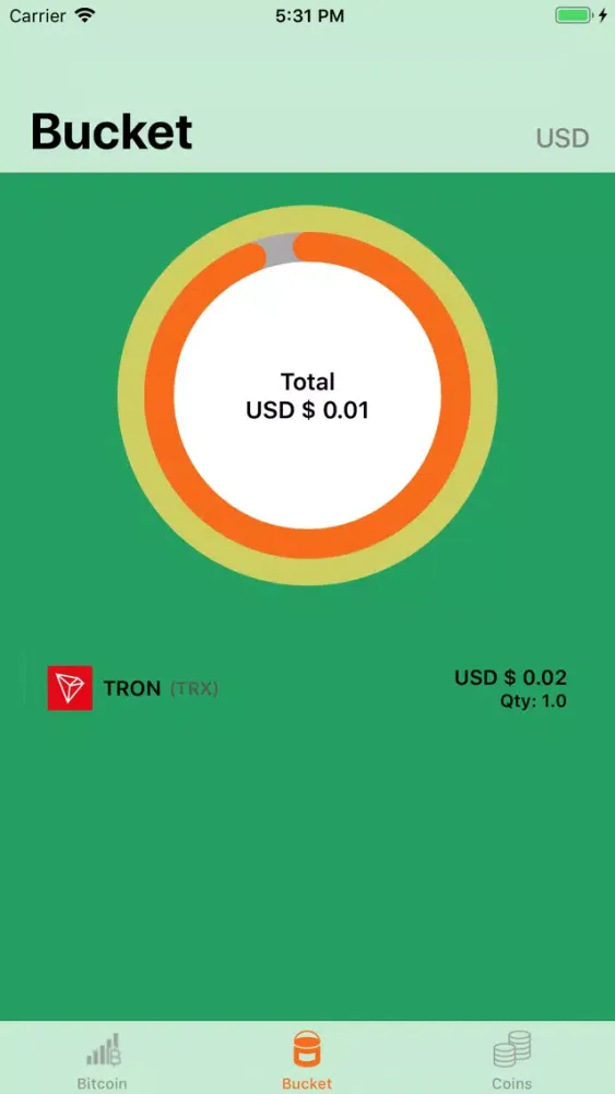 Zrzuty ekranu Next Coin - Tracking