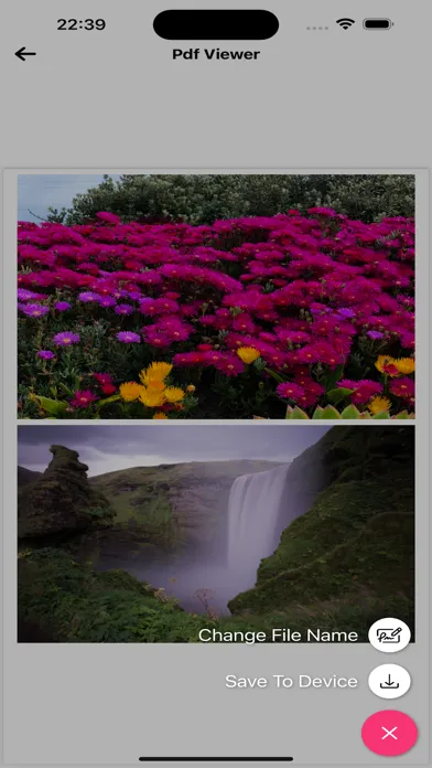 Screenshot di Images to files