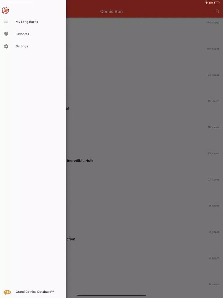 Comic Run - Collect & Organize iPad  स्क्रीनशॉट