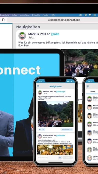 Capturas de pantalla de Korponnect