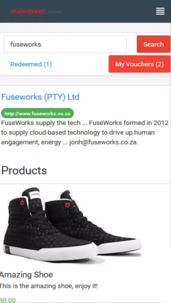Zrzuty ekranu Mainstreet Sandton