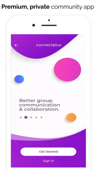 Captures d'écran de connect-plus