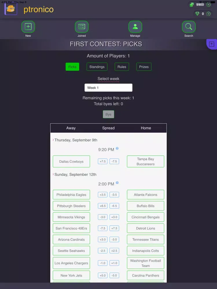 Contest King iPad  স্ক্রিনশট