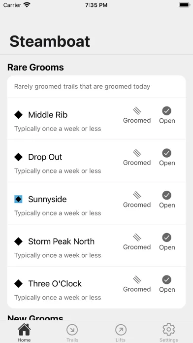 Zrzuty ekranu Corduroy: Ski and Snowboard