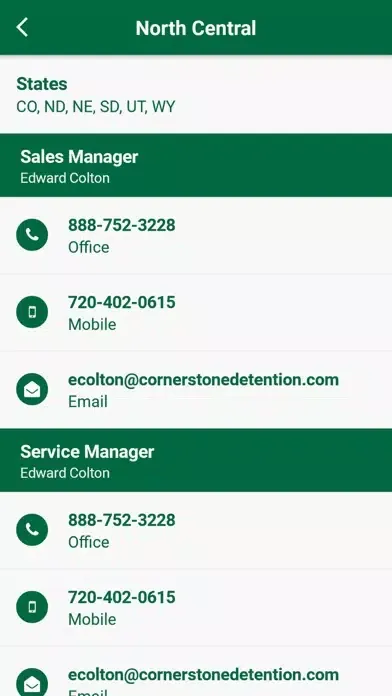 تصاویر Cornerstone Detention App