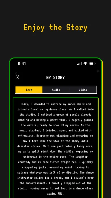 MyLife - Daily FML Stories应用截图