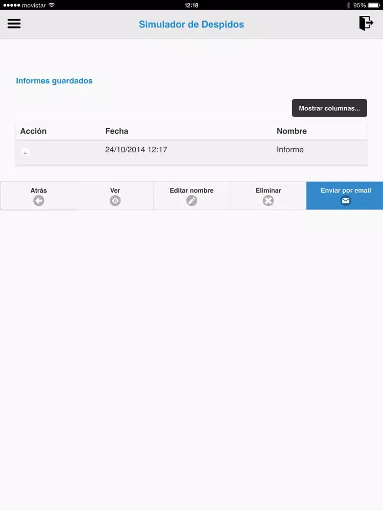 Скриншоты Simulador de despidos y ceses iPad 