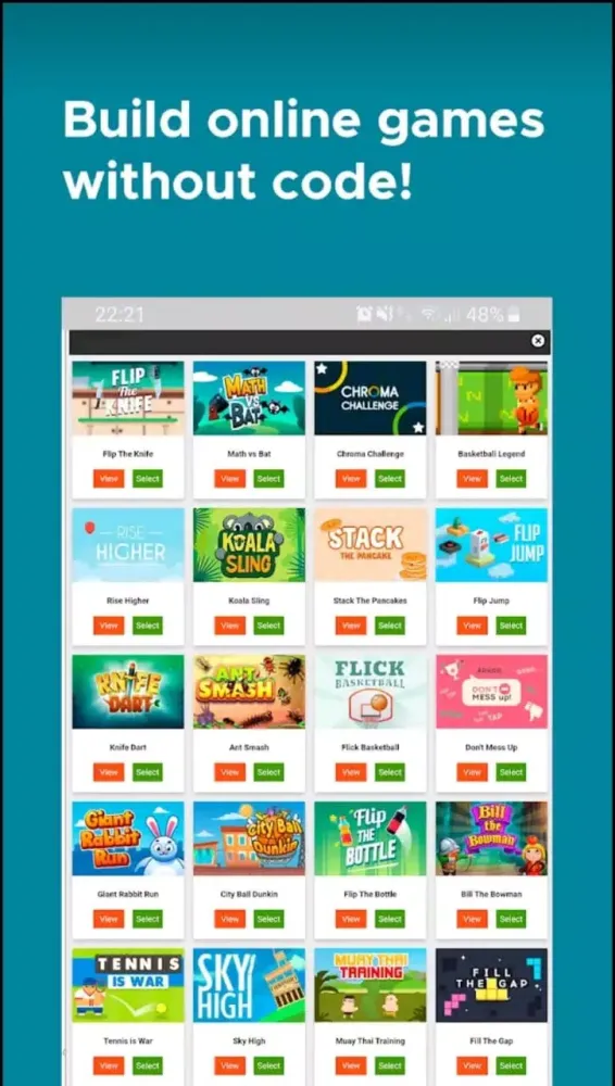 Скриншоты AppCreator24