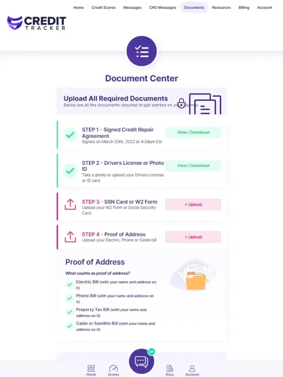 Credit Tracking iPad  Ekran Görüntüleri