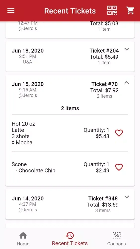 Winegar's Coffee & Creamery স্ক্রিনশট