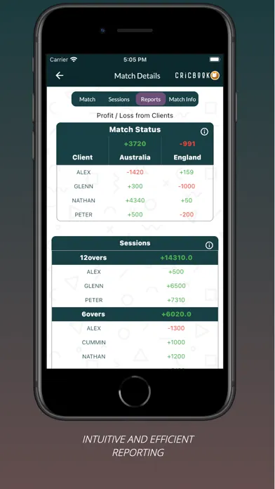 Cricbook - Sportsbook Utility. スクリーンショット