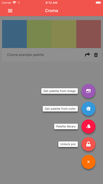 HueHive: Color Palette Manager स्क्रीनशॉट