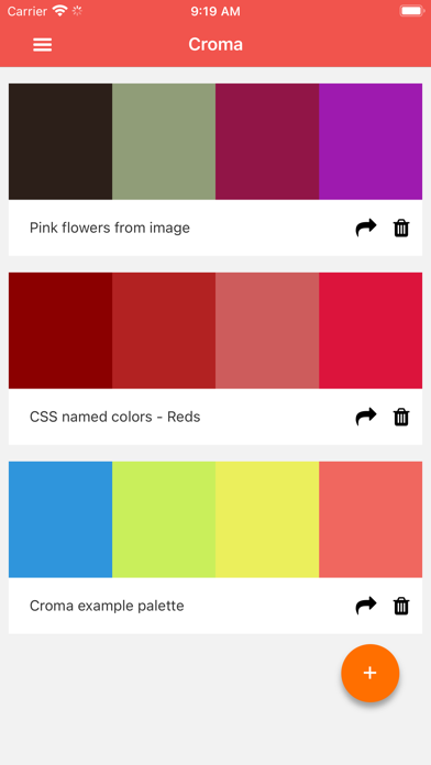 HueHive: Color Palette Manager स्क्रीनशॉट