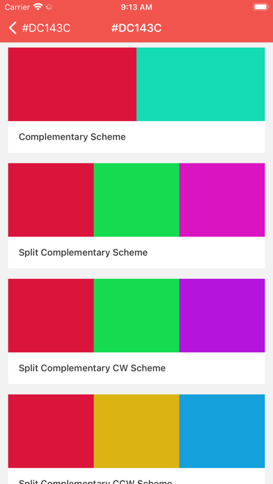 HueHive: Color Palette Manager स्क्रीनशॉट