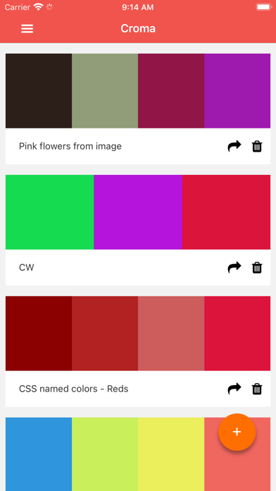 HueHive: Color Palette Manager स्क्रीनशॉट