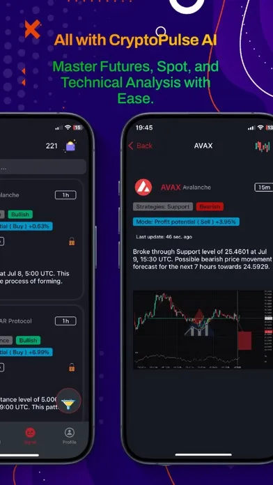 CryptoPulse AI स्क्रीनशॉट