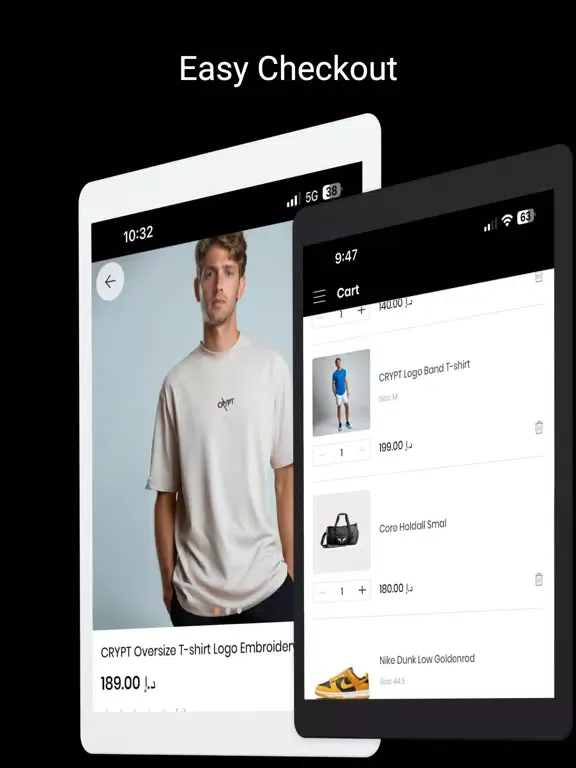 Capturas de pantalla de Crypt Concept Store iPad 