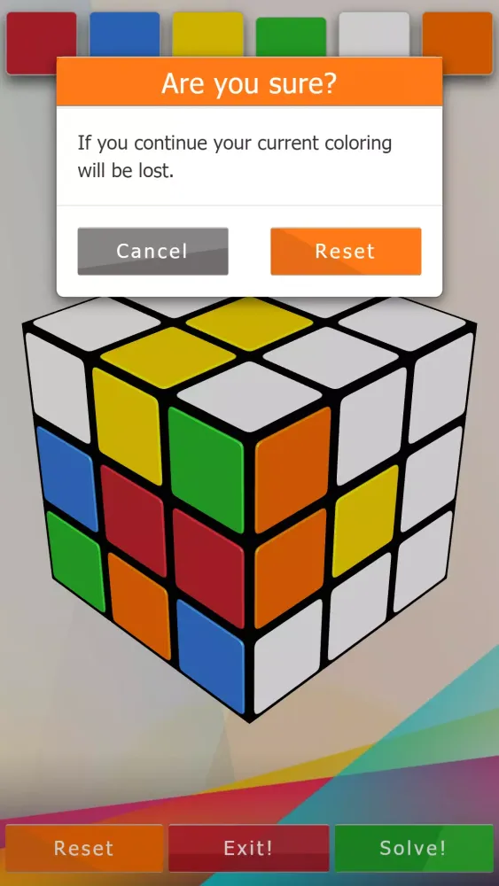 Скриншоты 3D-Cube Solver