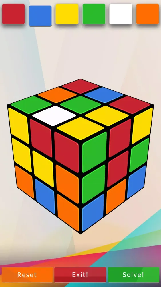 Скриншоты 3D-Cube Solver