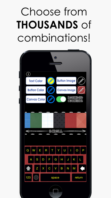 Скриншоты Custom Keyboard Color Pro for iOS 8