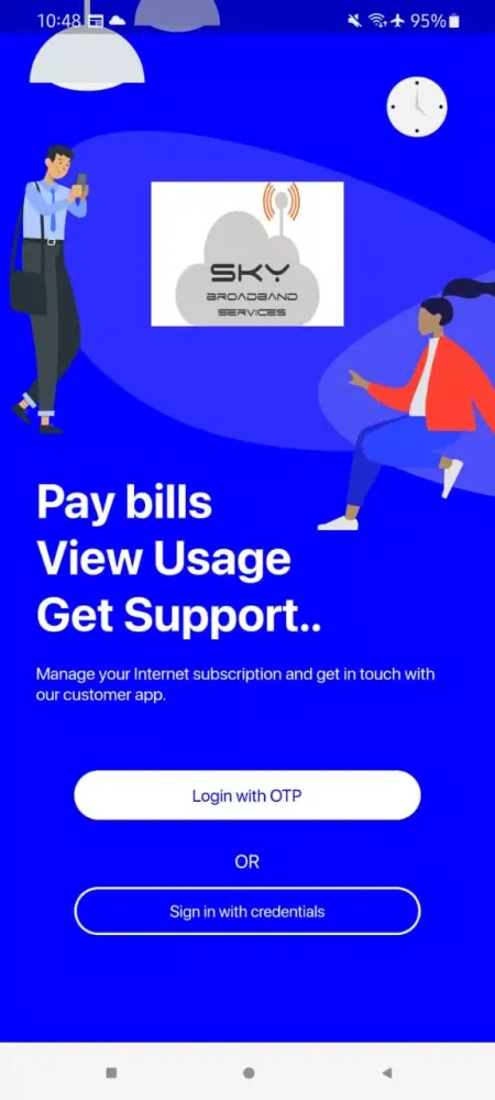 Sky Broadband Services 스크린샷