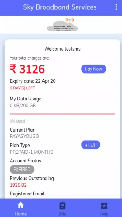 Sky Broadband Services Screenshots